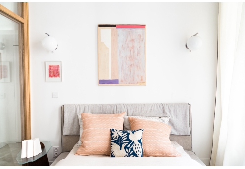 Painting of Claire de Chavagnac Brugnon on Zeuxis