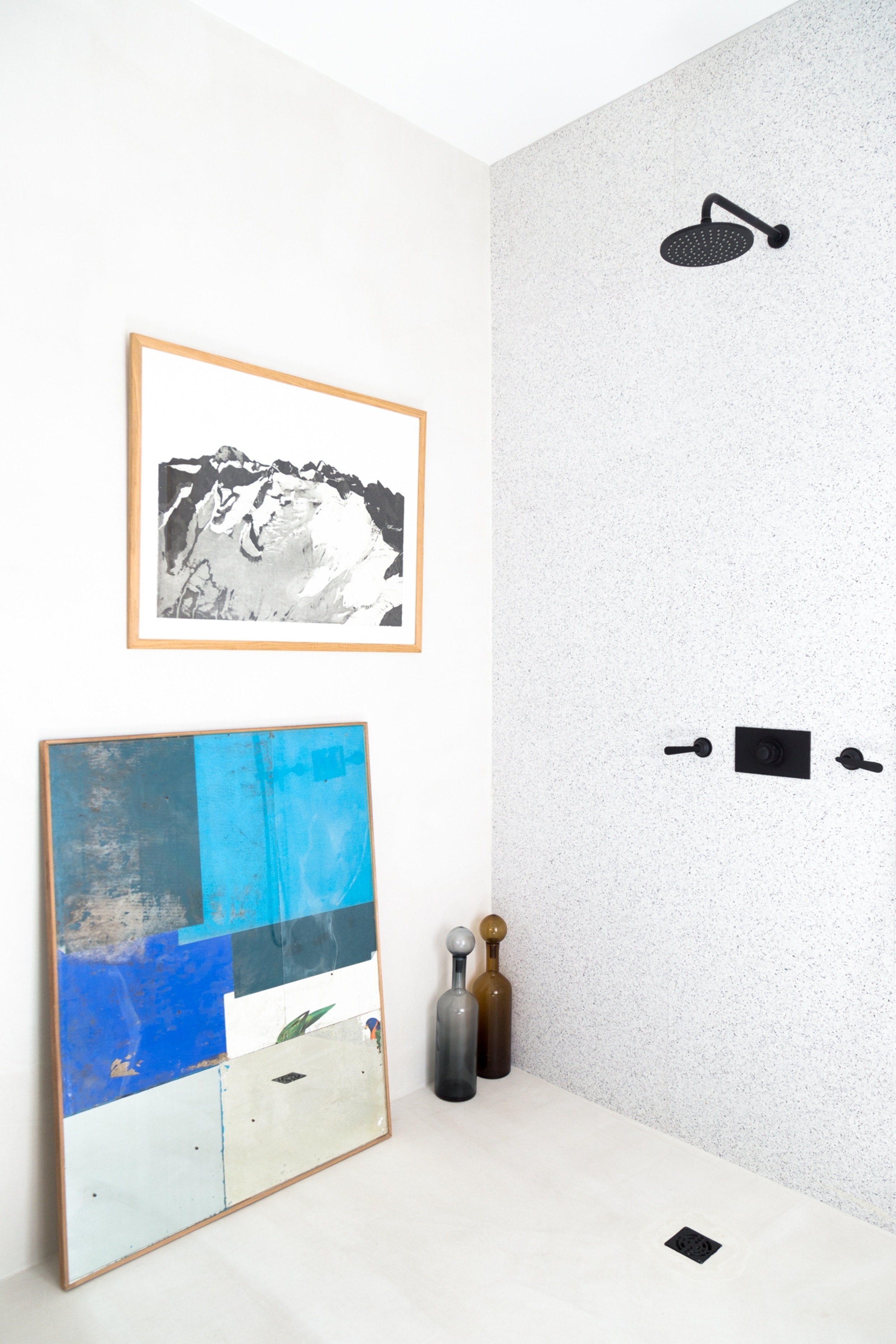 Petite composition bleue