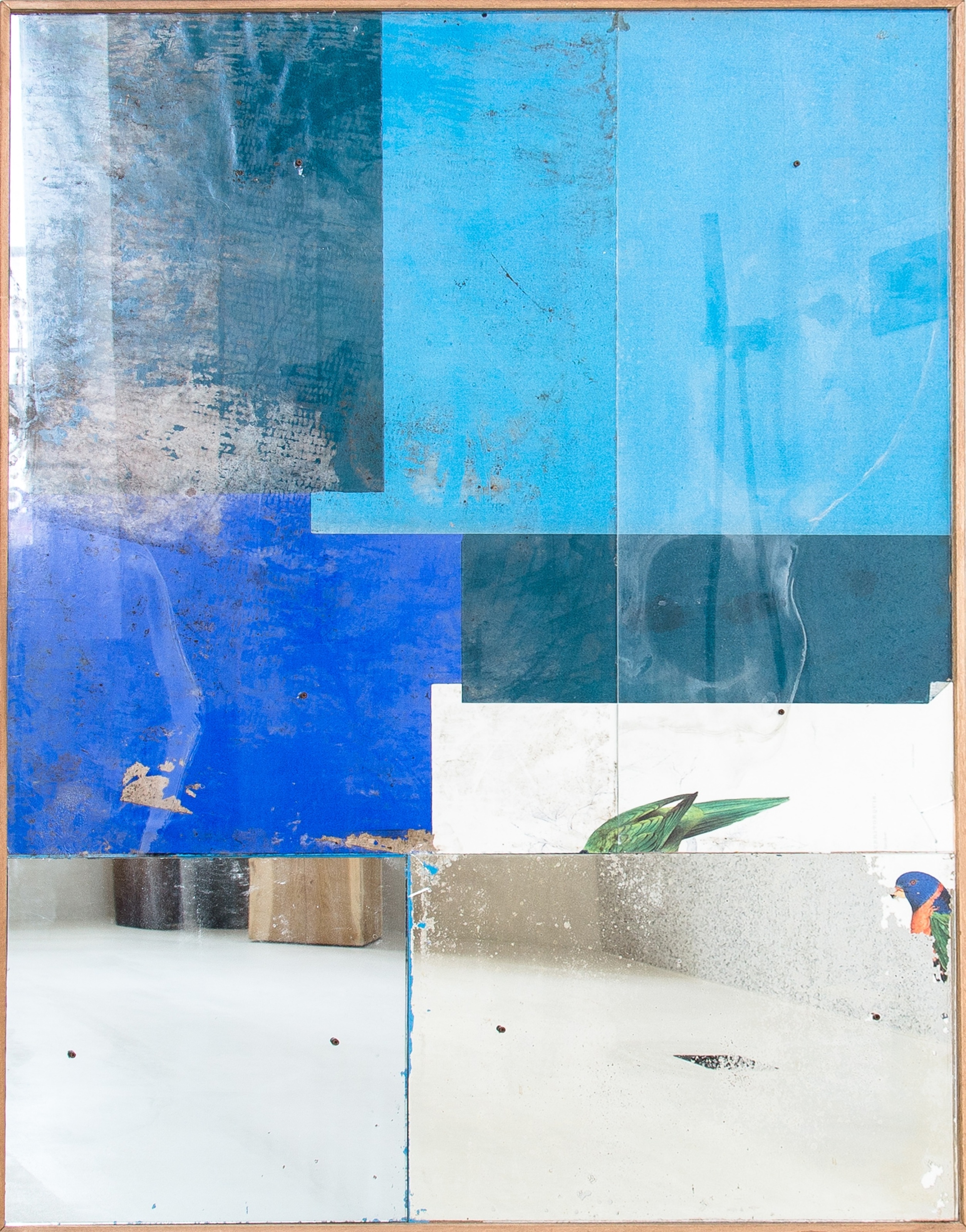Petite composition bleue