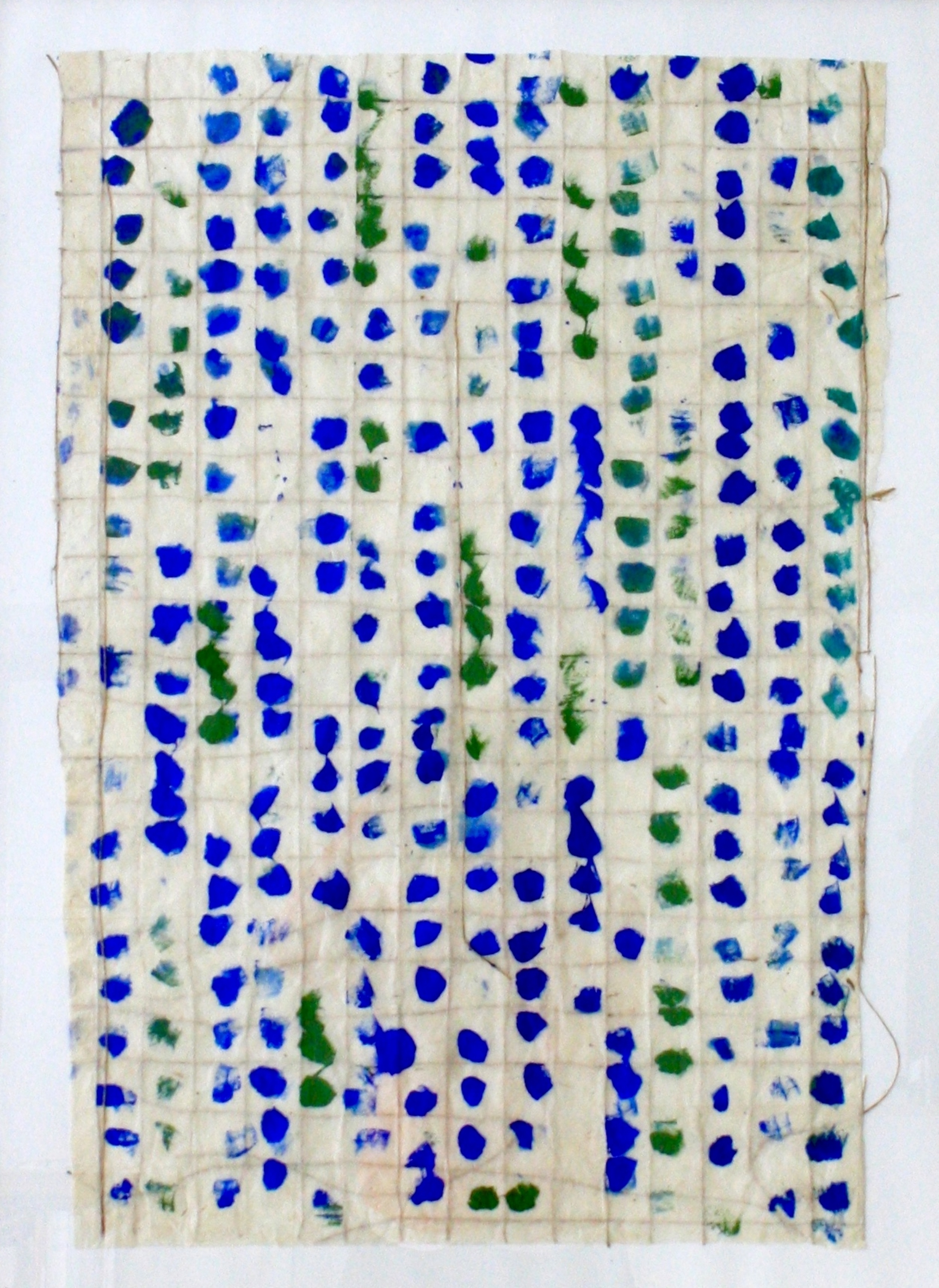 Bleu et vert