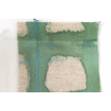 Tissu en Lin vert