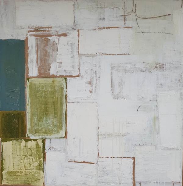 Blanc et bleu Shaker