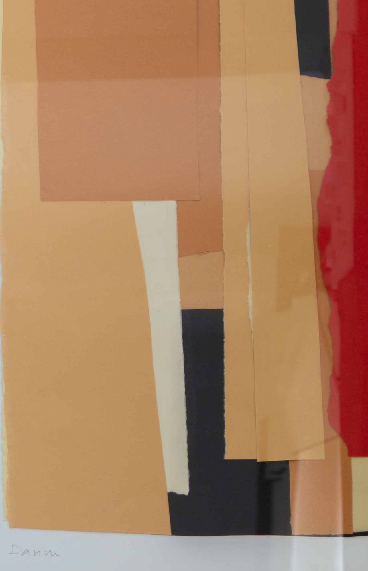 Papier Déchiré Grand Bleu