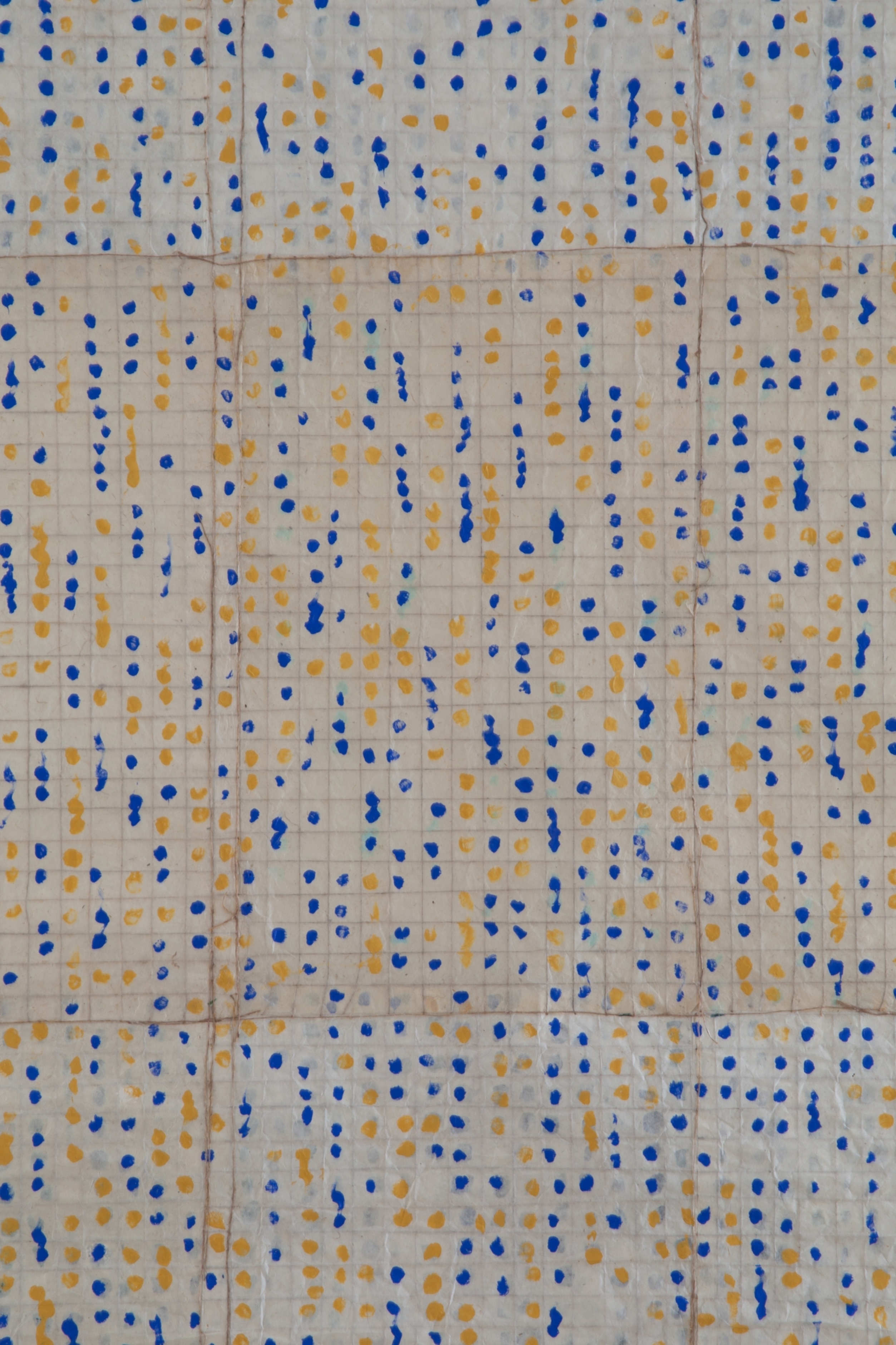 Franchissement des bords - Bleu et jaune