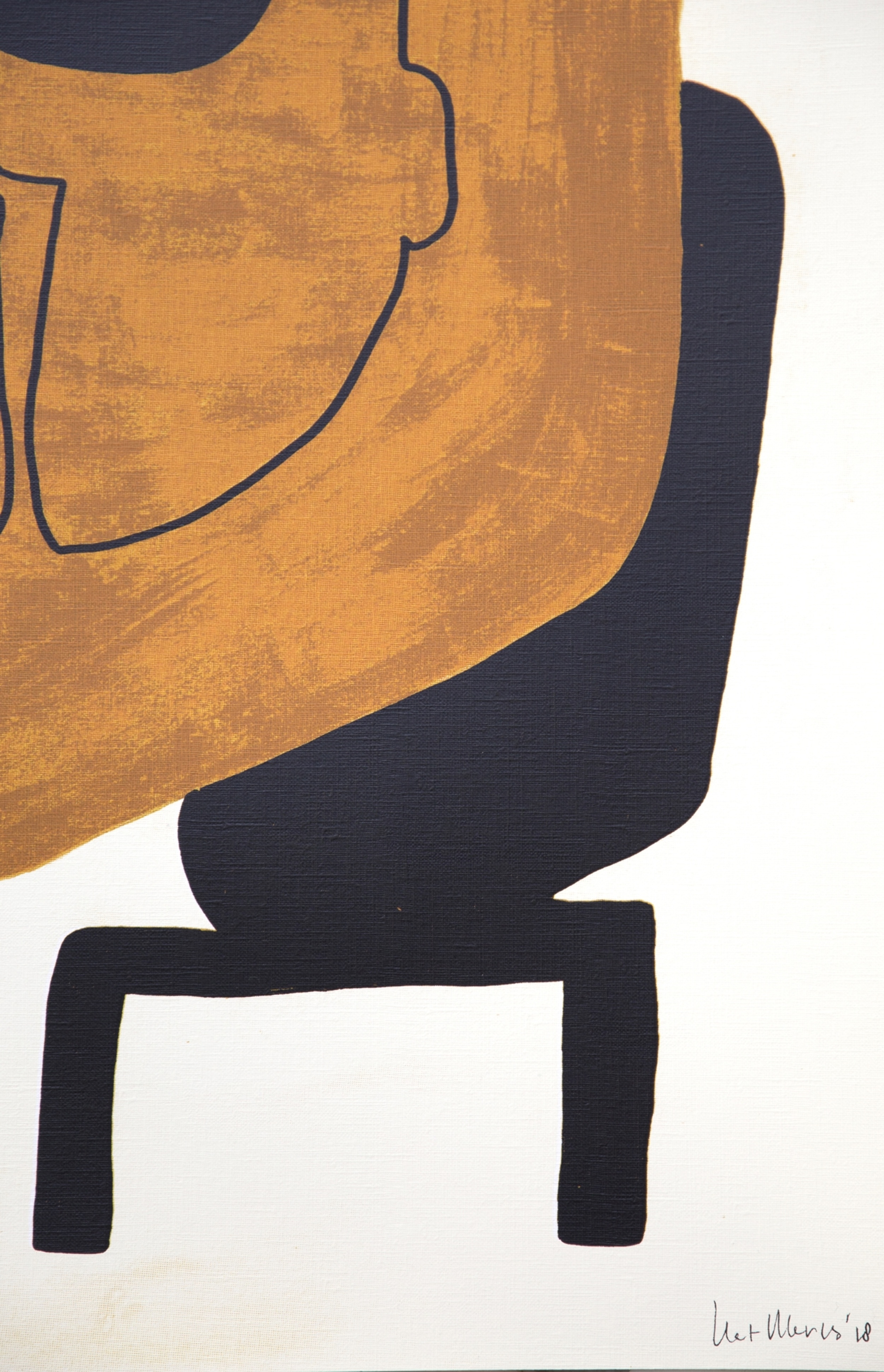 Kat klerks, sérigraphie, dessin, abstrait, amelie, zeuxis
