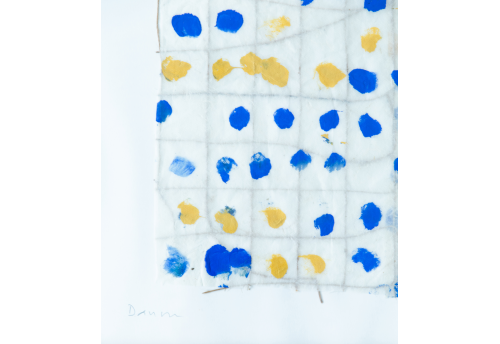 Composition bleu & jaune