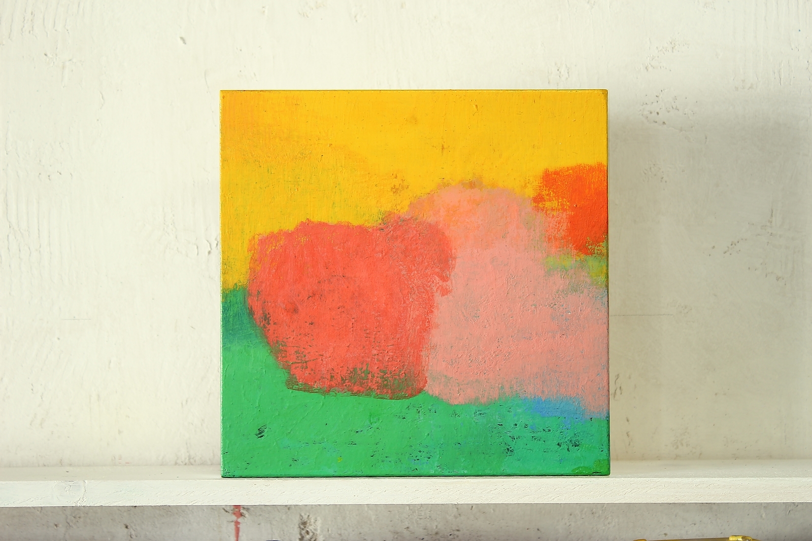Gouache sur bois 982