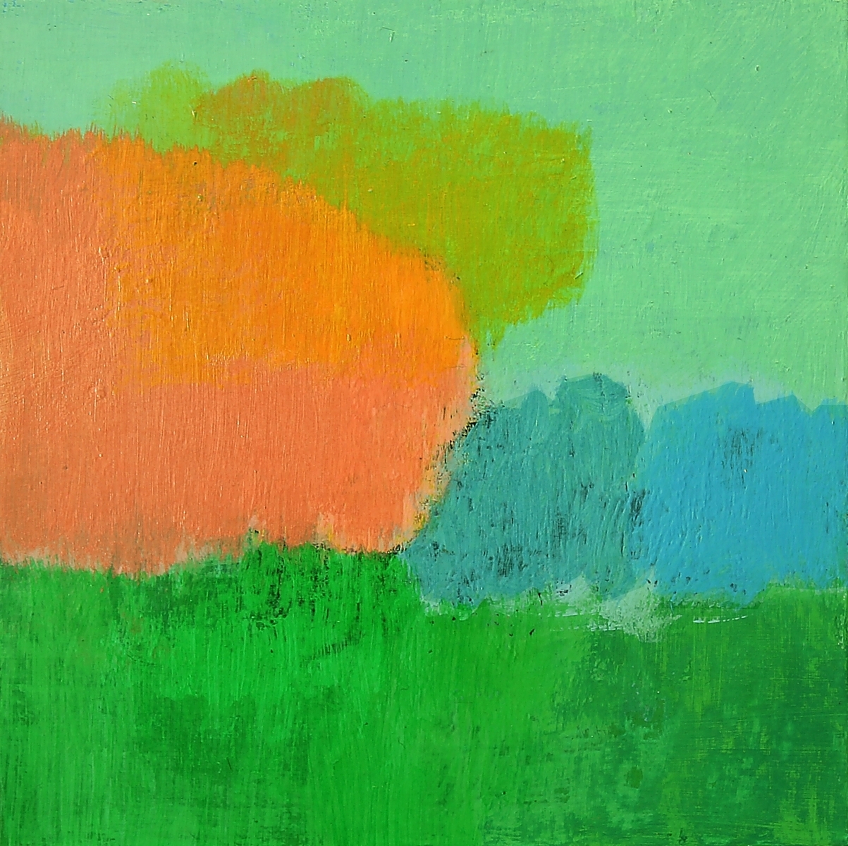 Gouache sur bois 1294