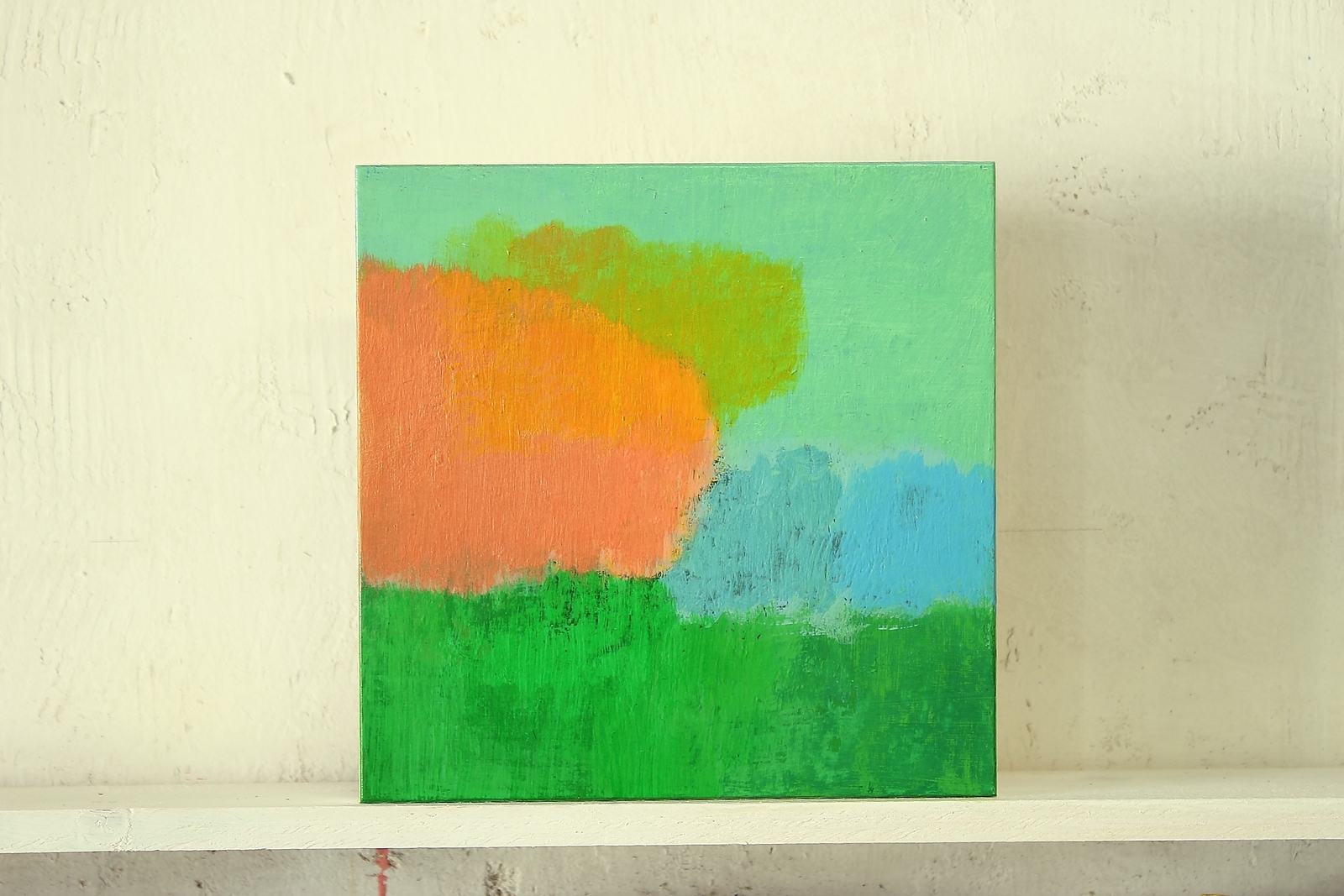 Gouache sur bois 1294