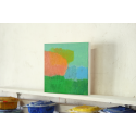 Gouache sur bois 1294