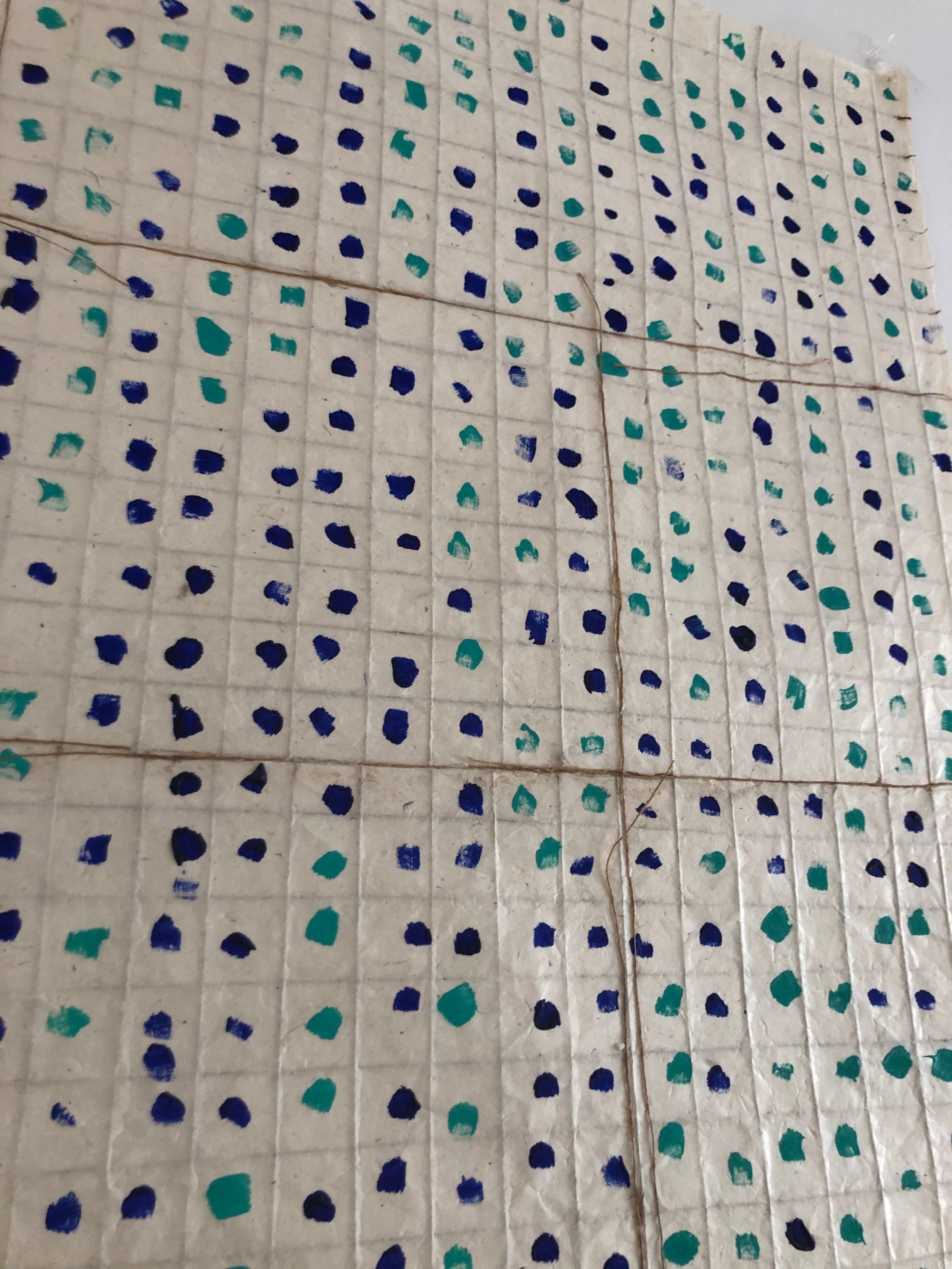 Lokta Bleu et Vert menthe