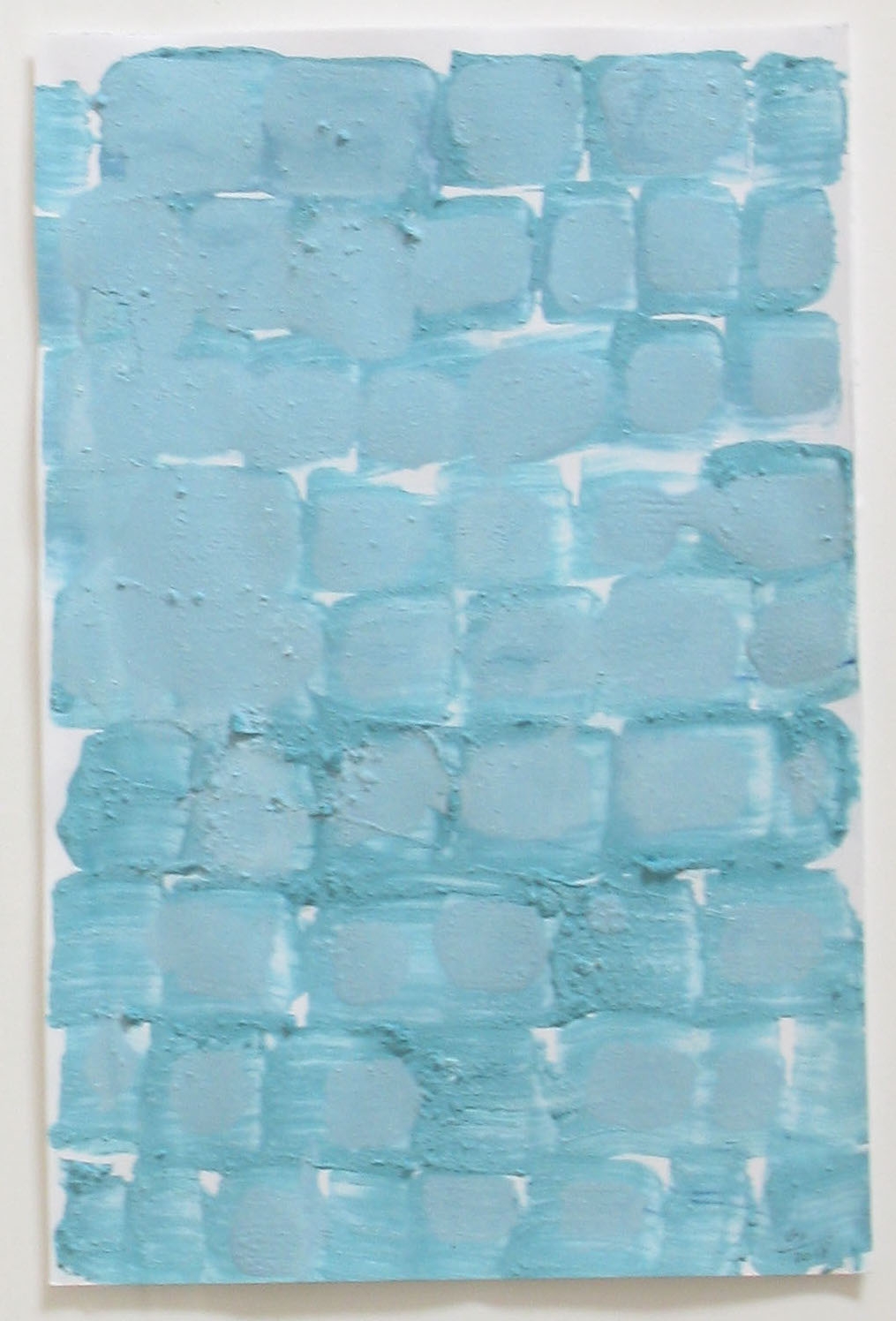 Etude 27 - Rythme et matière, vert clair