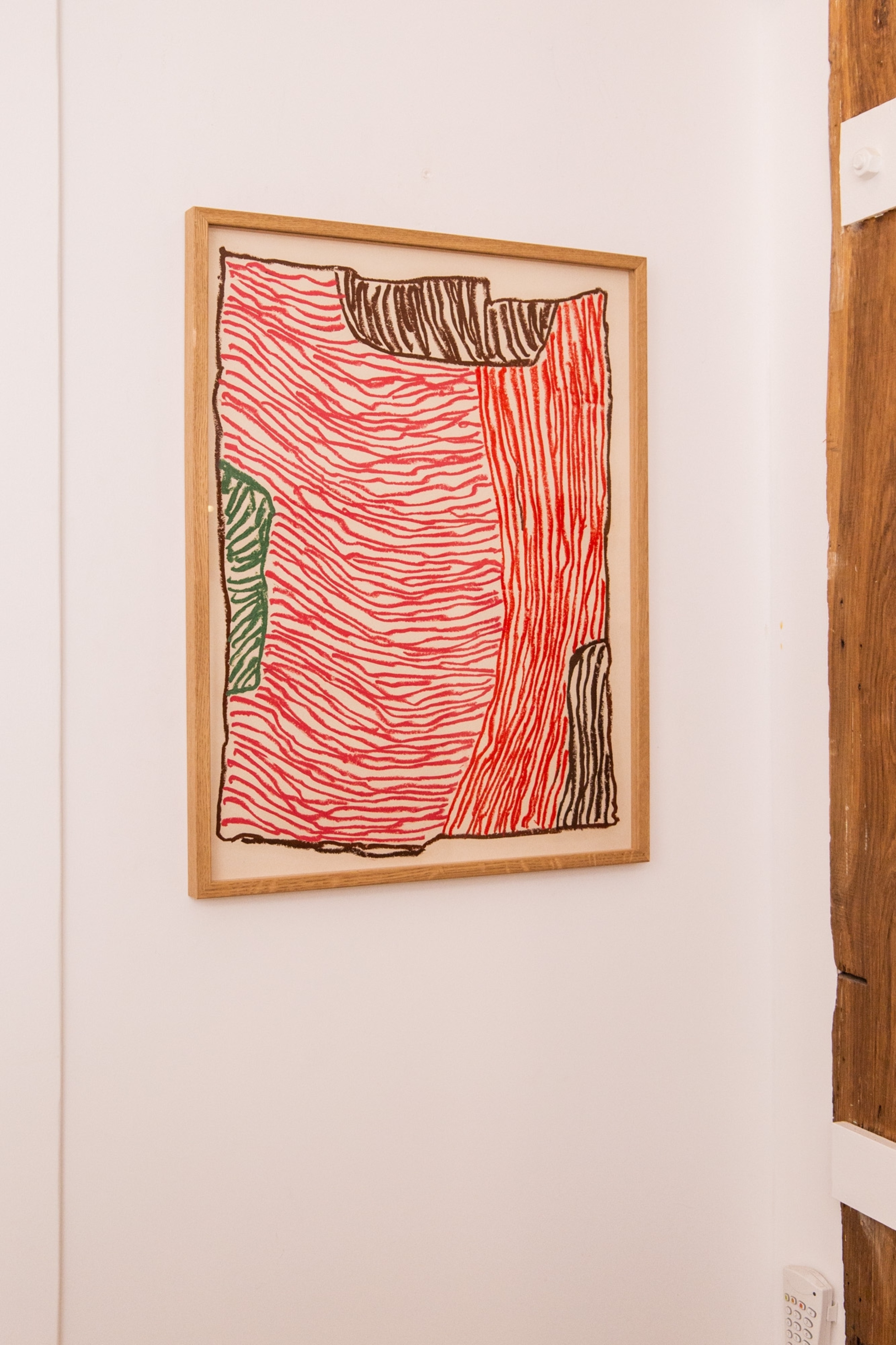 Possible sur papier - rose & rouge