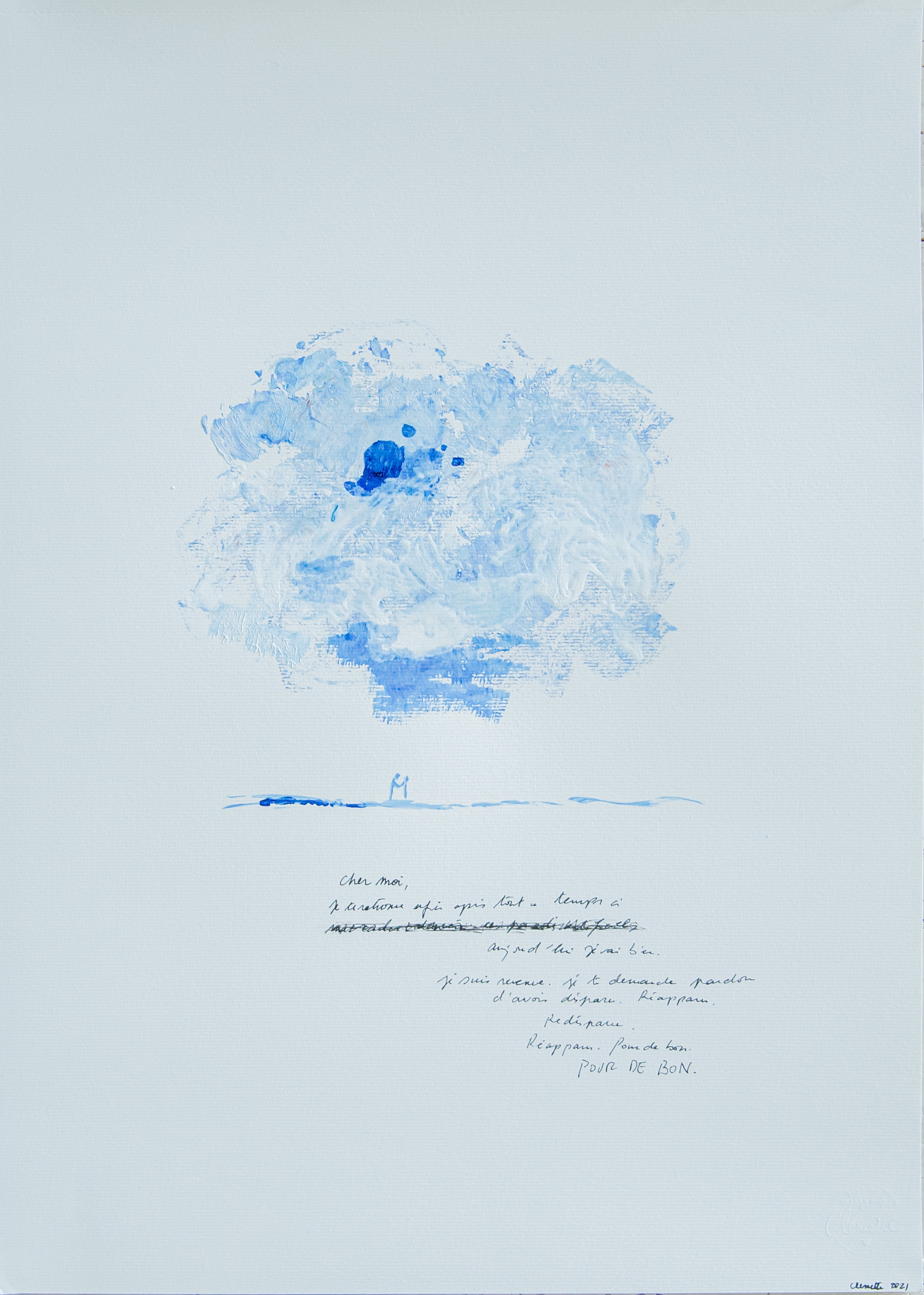 Oeuvre sur papier - Clémence Amette