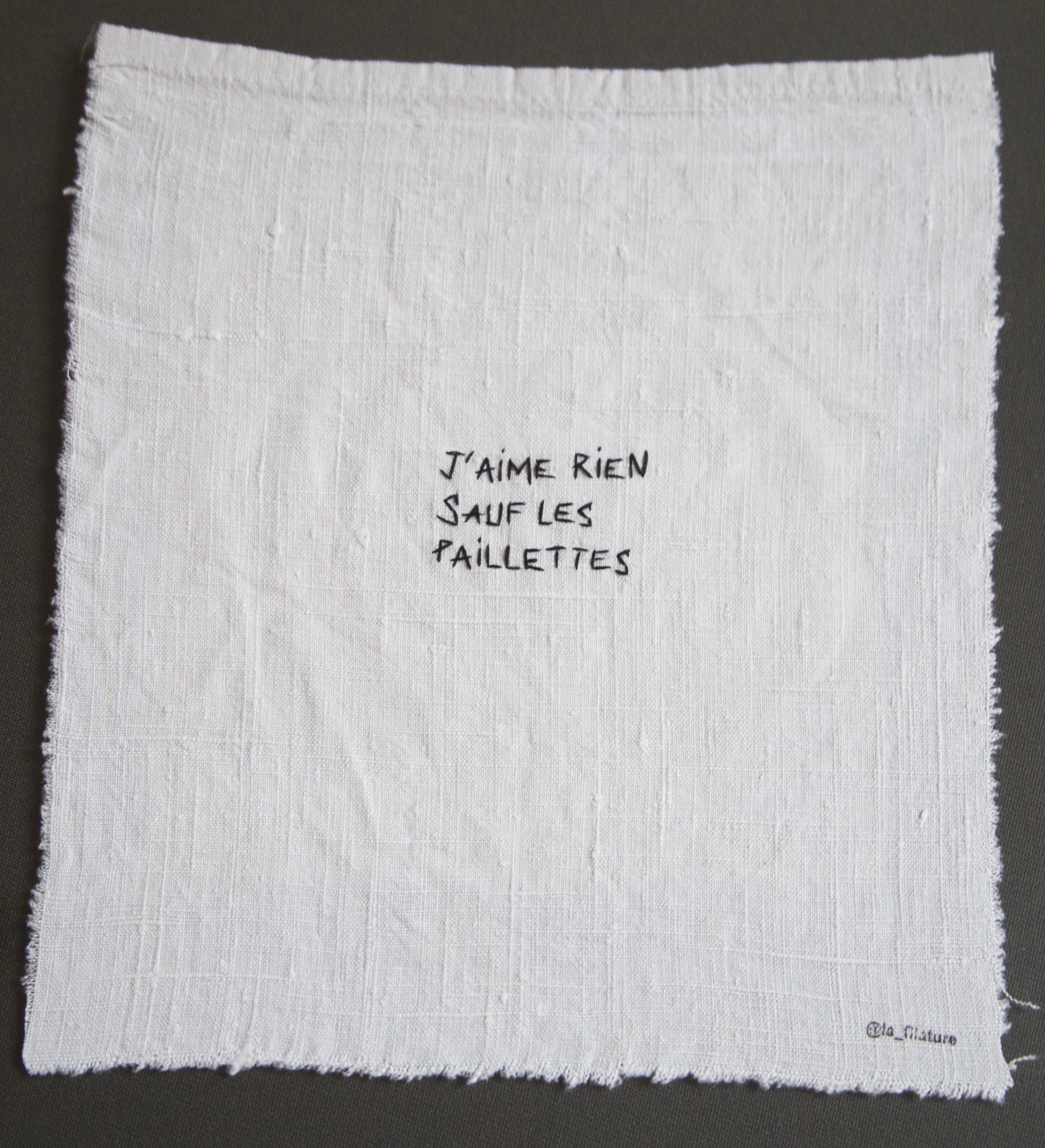 J'aime rien sauf les paillettes