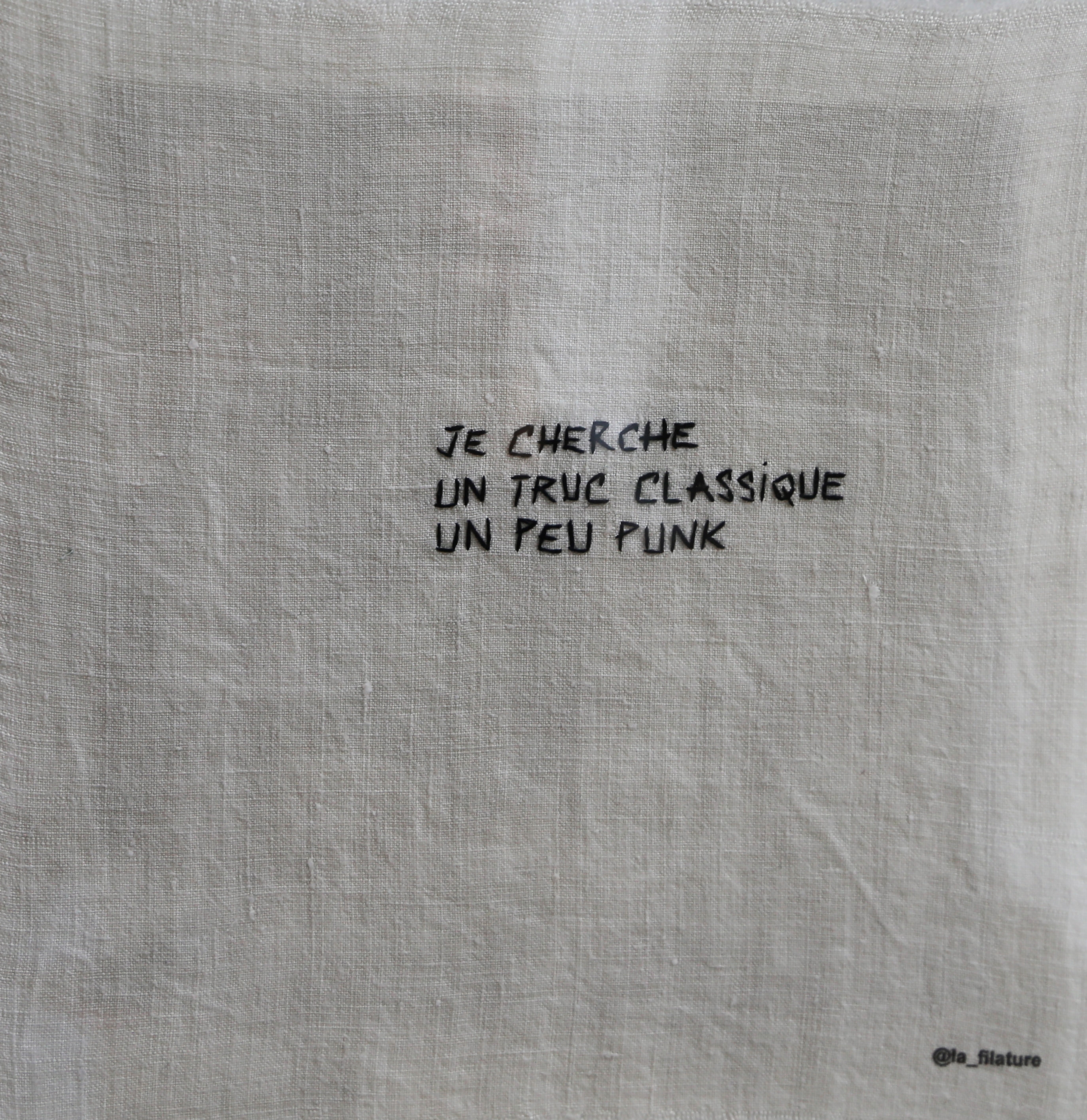 Je cherche un truc classique un peu punk