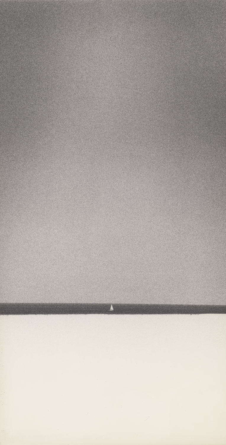 Voilier sur l'horizon