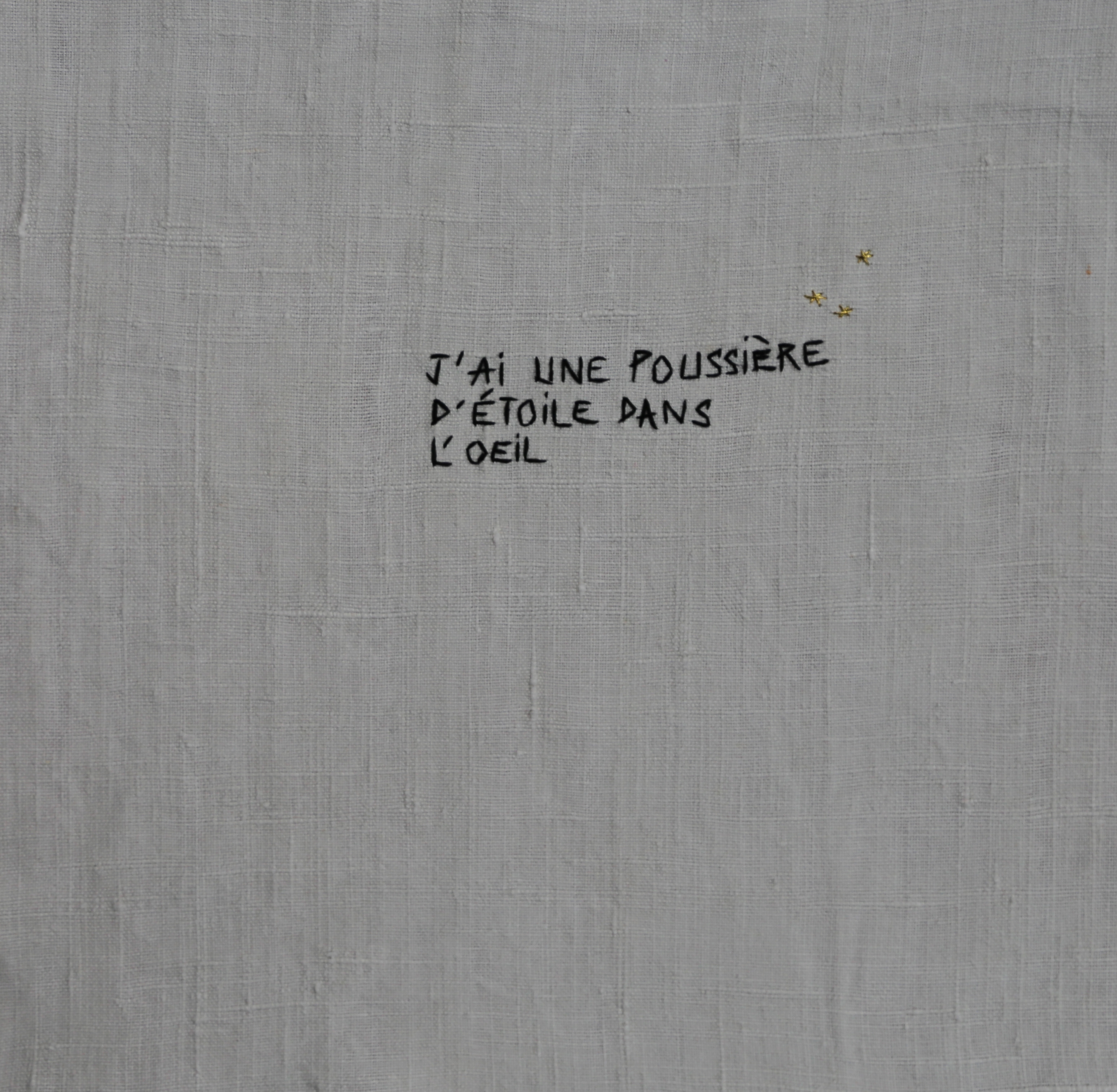J'ai une poussière d'étoile dans l'oeil