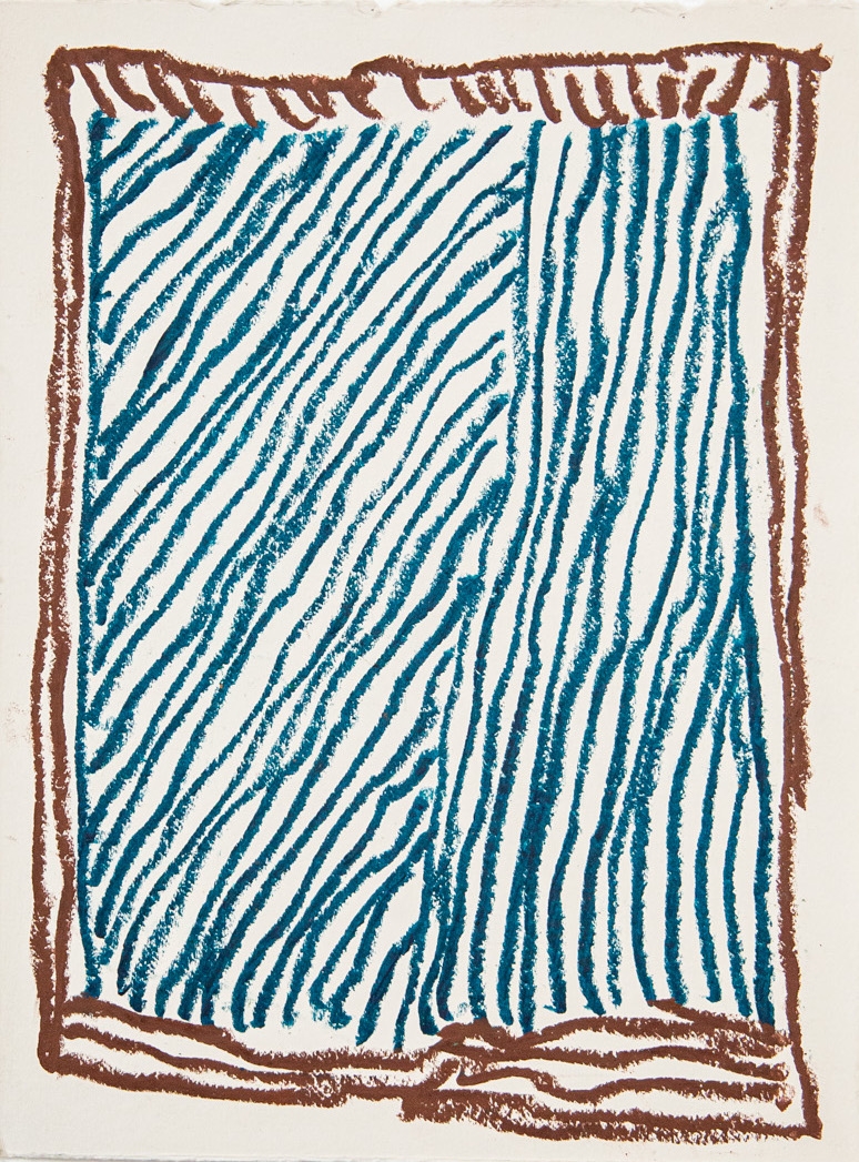 Pastel sur papier - Pola Carmen