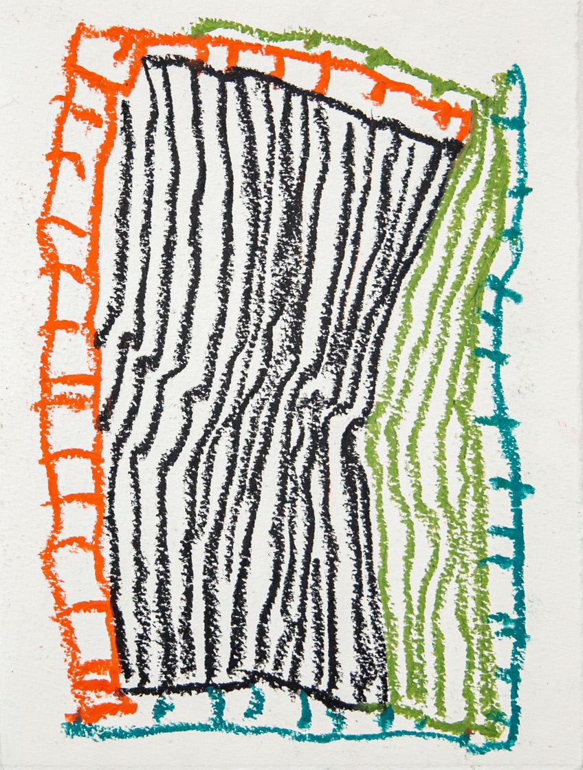 Pastel on paper - Pola Carmen