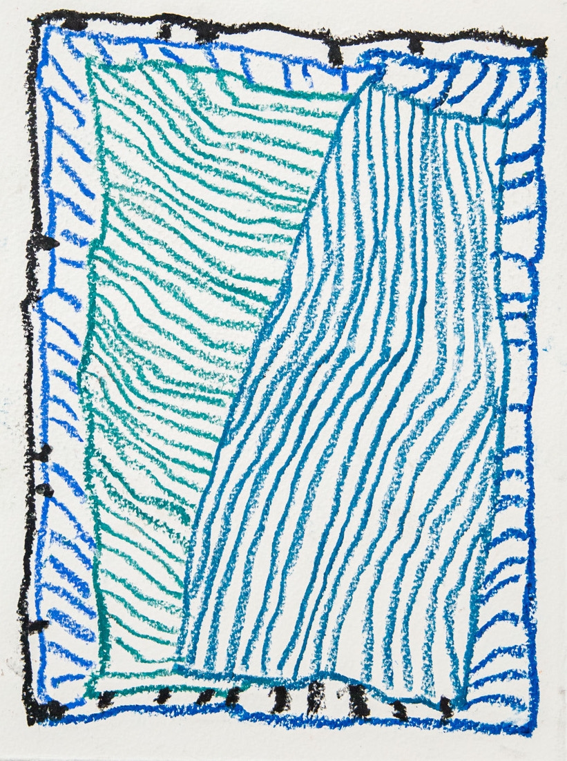 Pastel sur papier - Pola Carmen