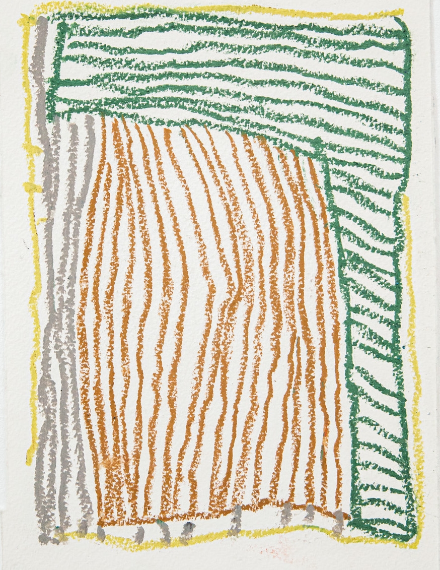 Pastel sur papier - Pola Carmen