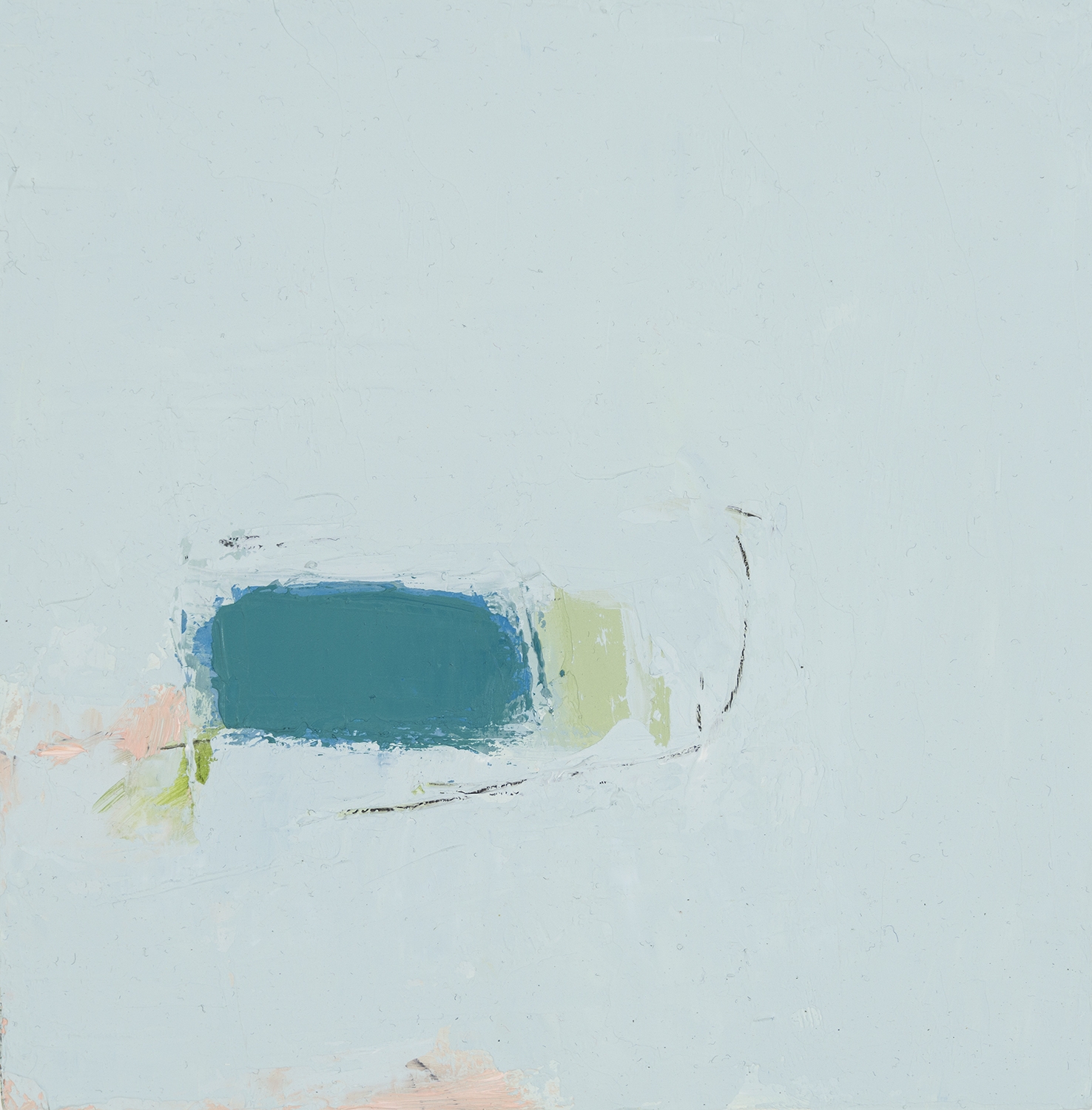 Oil on wood - Florence Victor