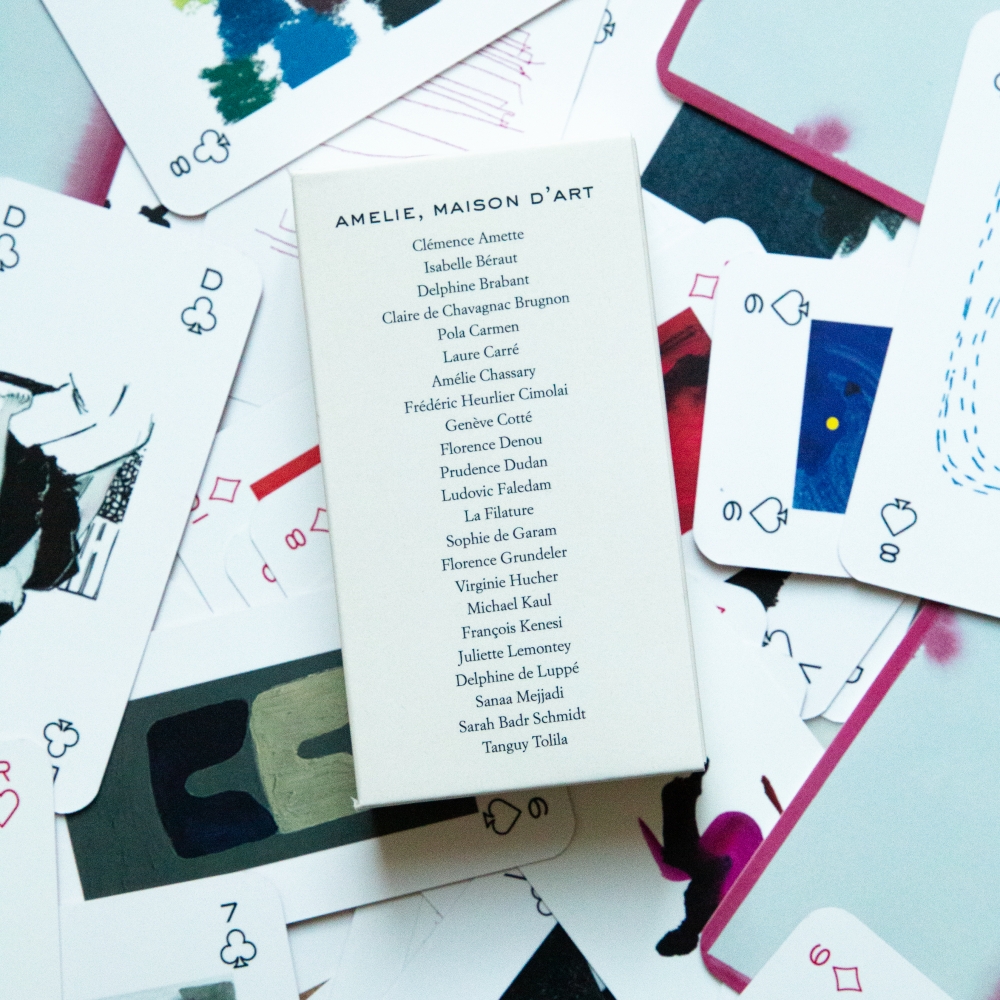A card game by Amelie maison d'art and her artists A card game by Amelie maison d'art and her artists