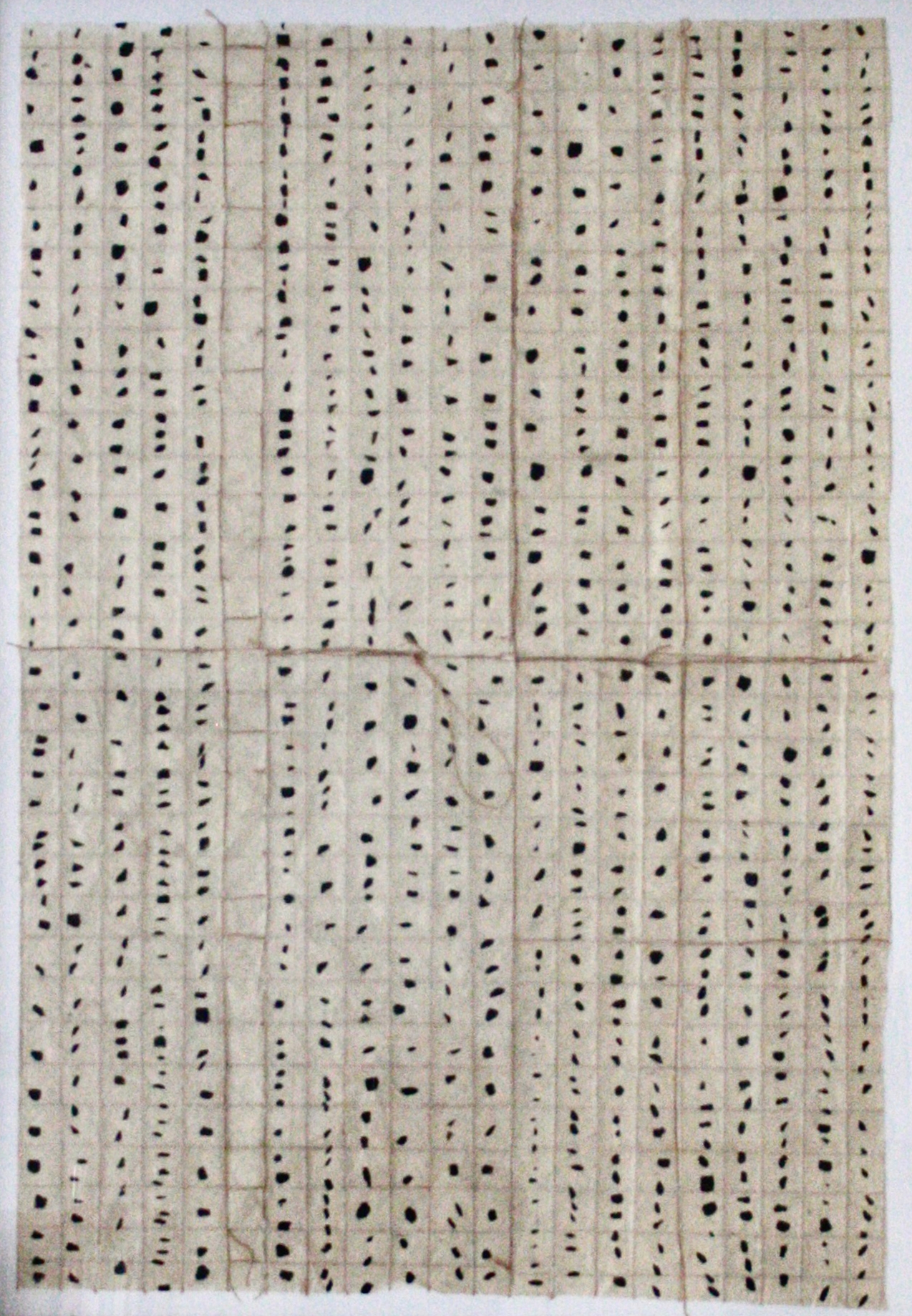 Lokta écriture cunéiforme ficelle