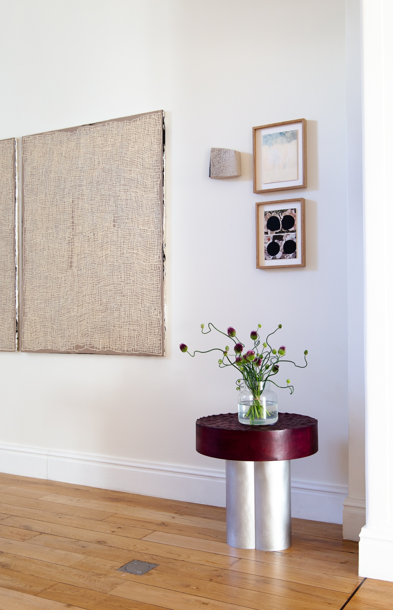 Possible blanc antique sur café fort I