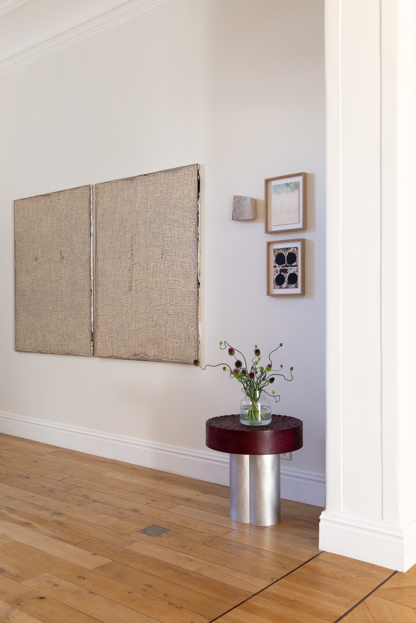 Possible blanc antique sur café fort I