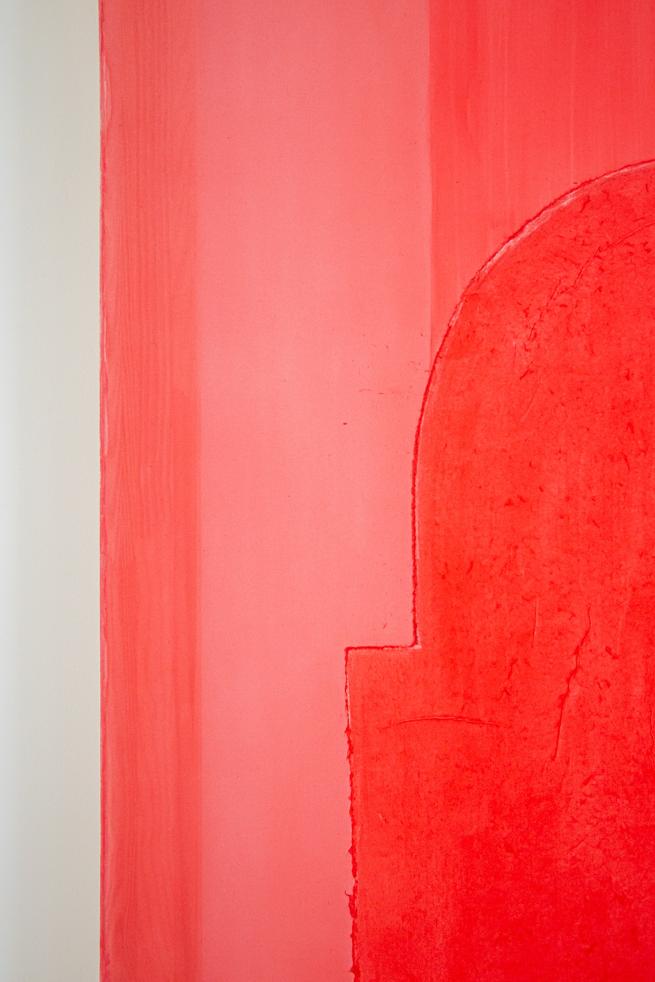 'Arch series' - Composition of red variations II