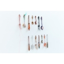 Fourchette - Cuivre et nylon rouge