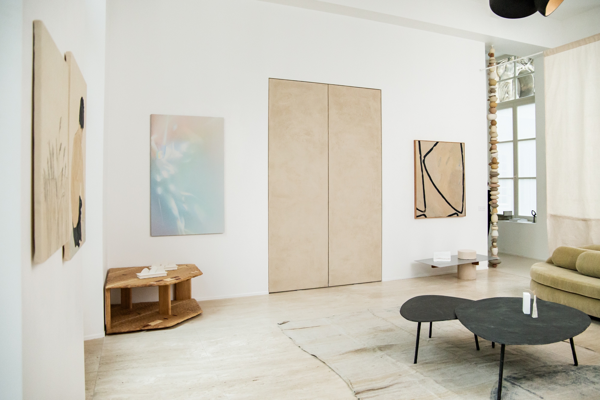 Drawing in Beige