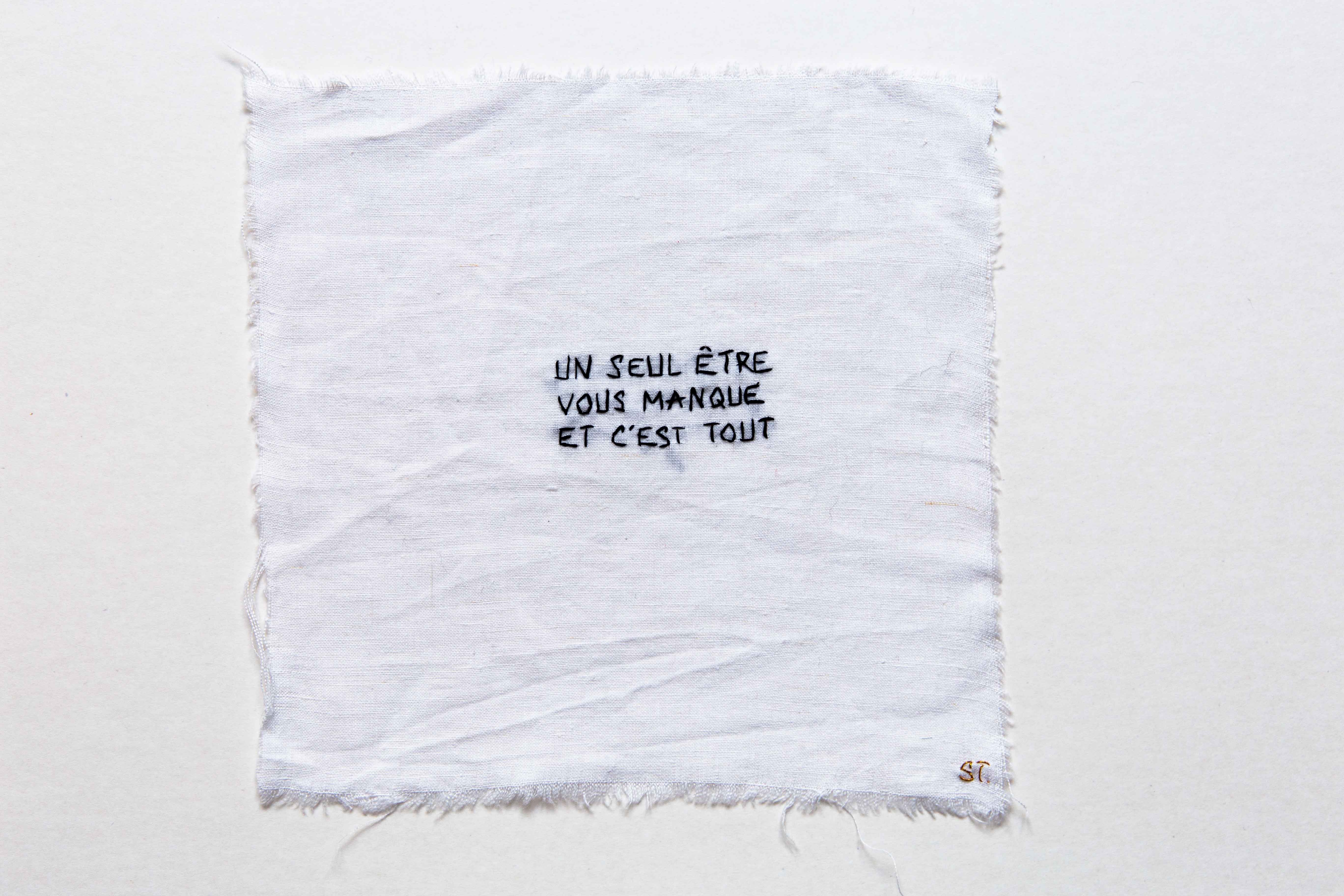 Un seul être vous manque et c'est tout