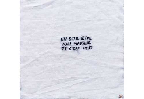 Un seul être vous manque et c'est tout