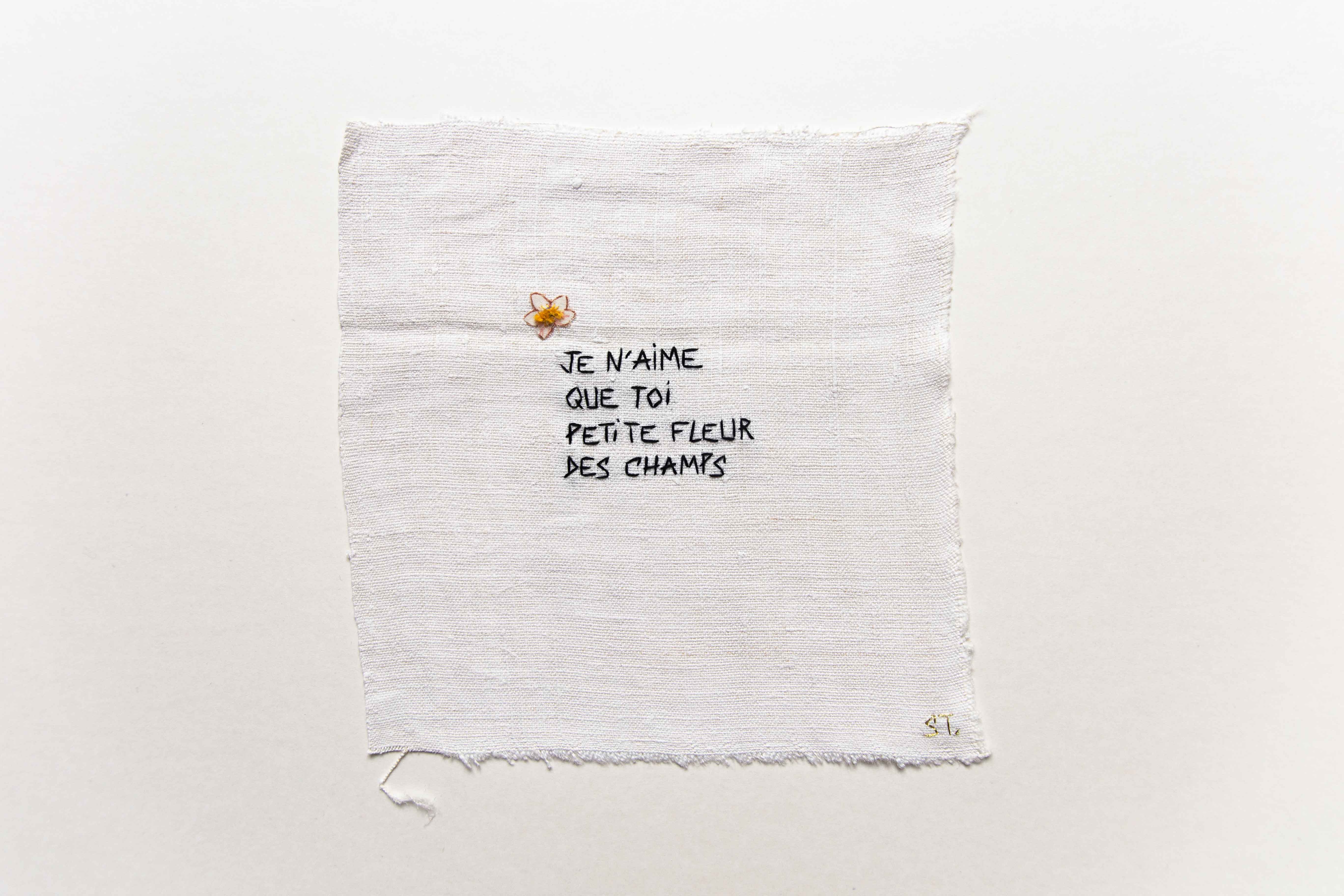 Je n'aime que toi petite fleur des champs