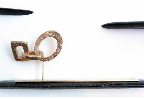 Petite catena feuille d'or