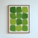 Green Dancing Squares