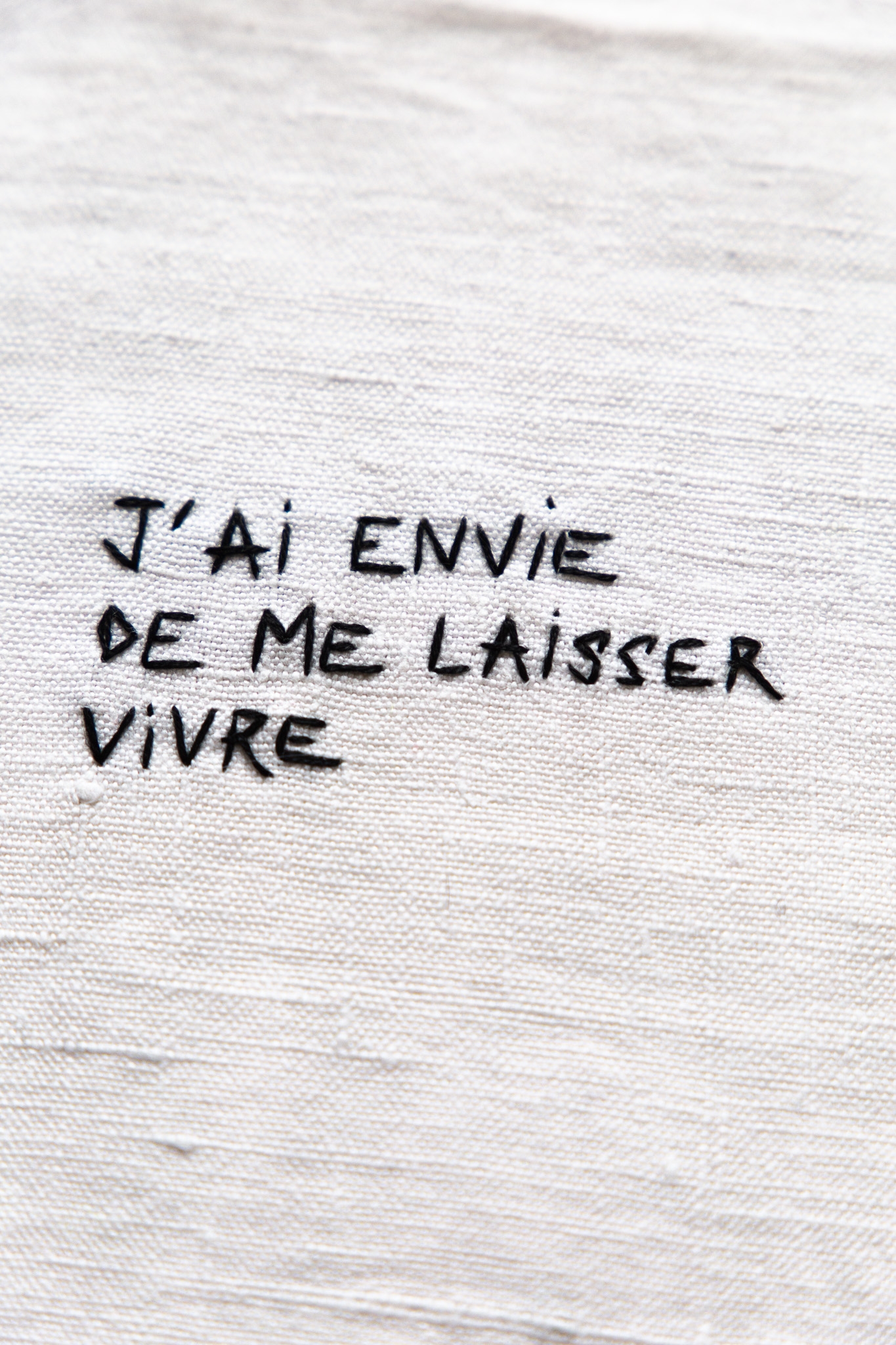 J'ai envie de me laisser vivre