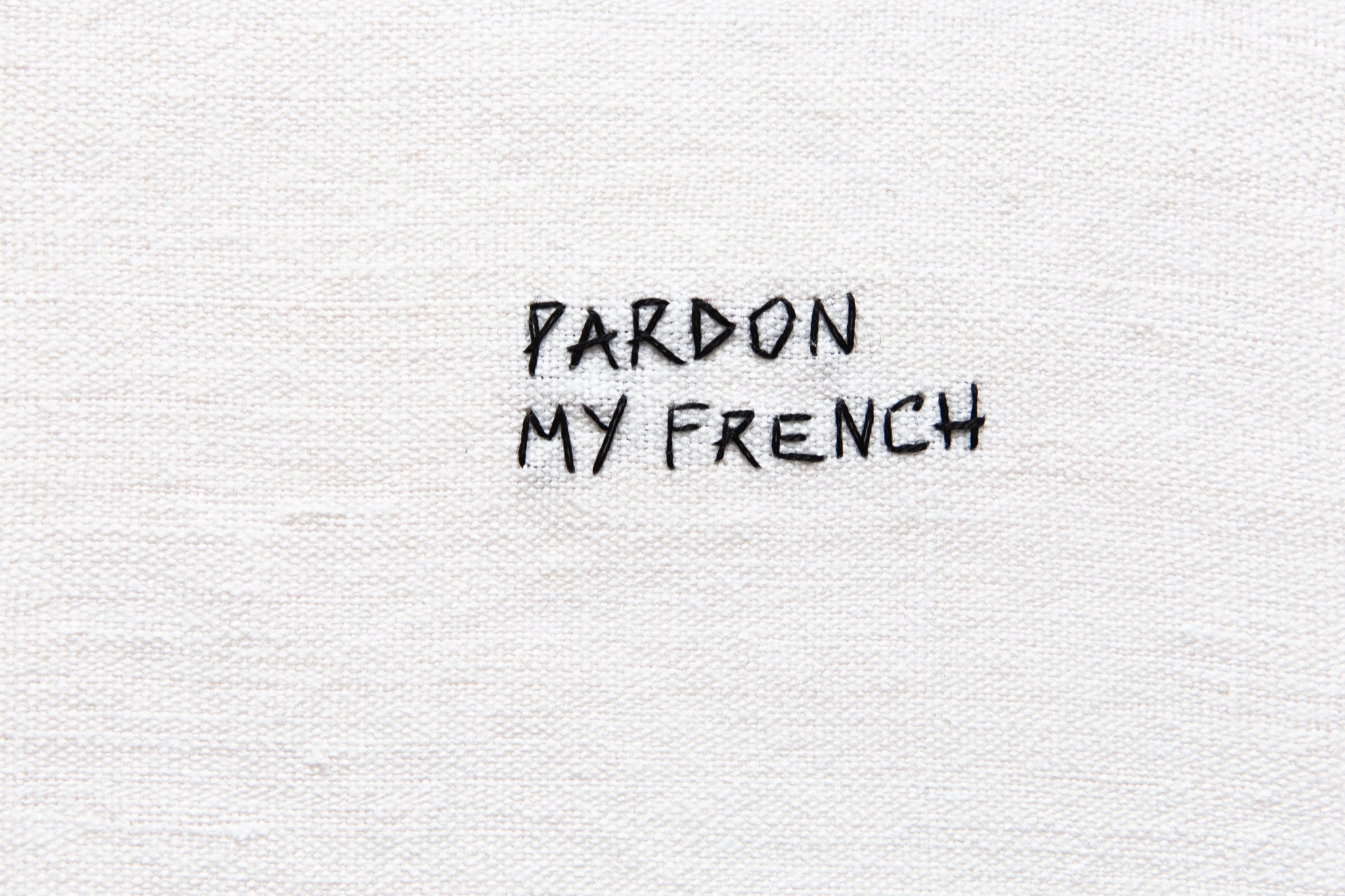 Pardon my french