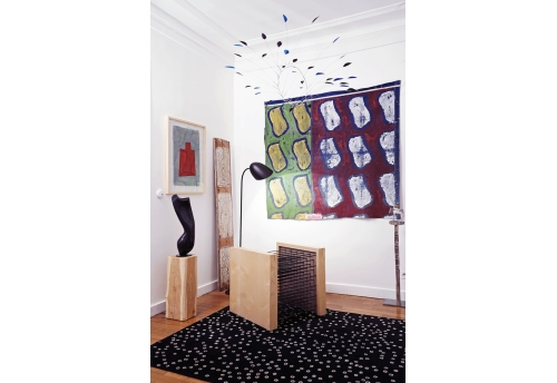 Série des Simulacres rouge et gris G.3