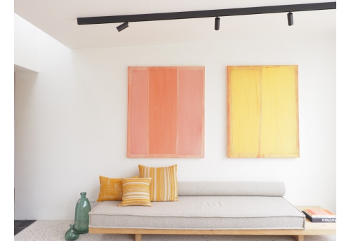 Vertical composition - Rust, Rust on faux roseVertical composition - Rust, Rust on faux rose