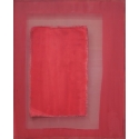 Composition of dark cherry colored paper on dark