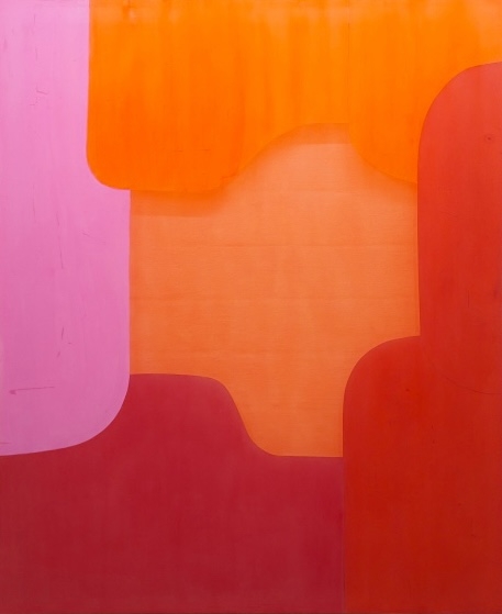Composition of Fuchsia, Orange, Dark Red, Ochsenblut Red