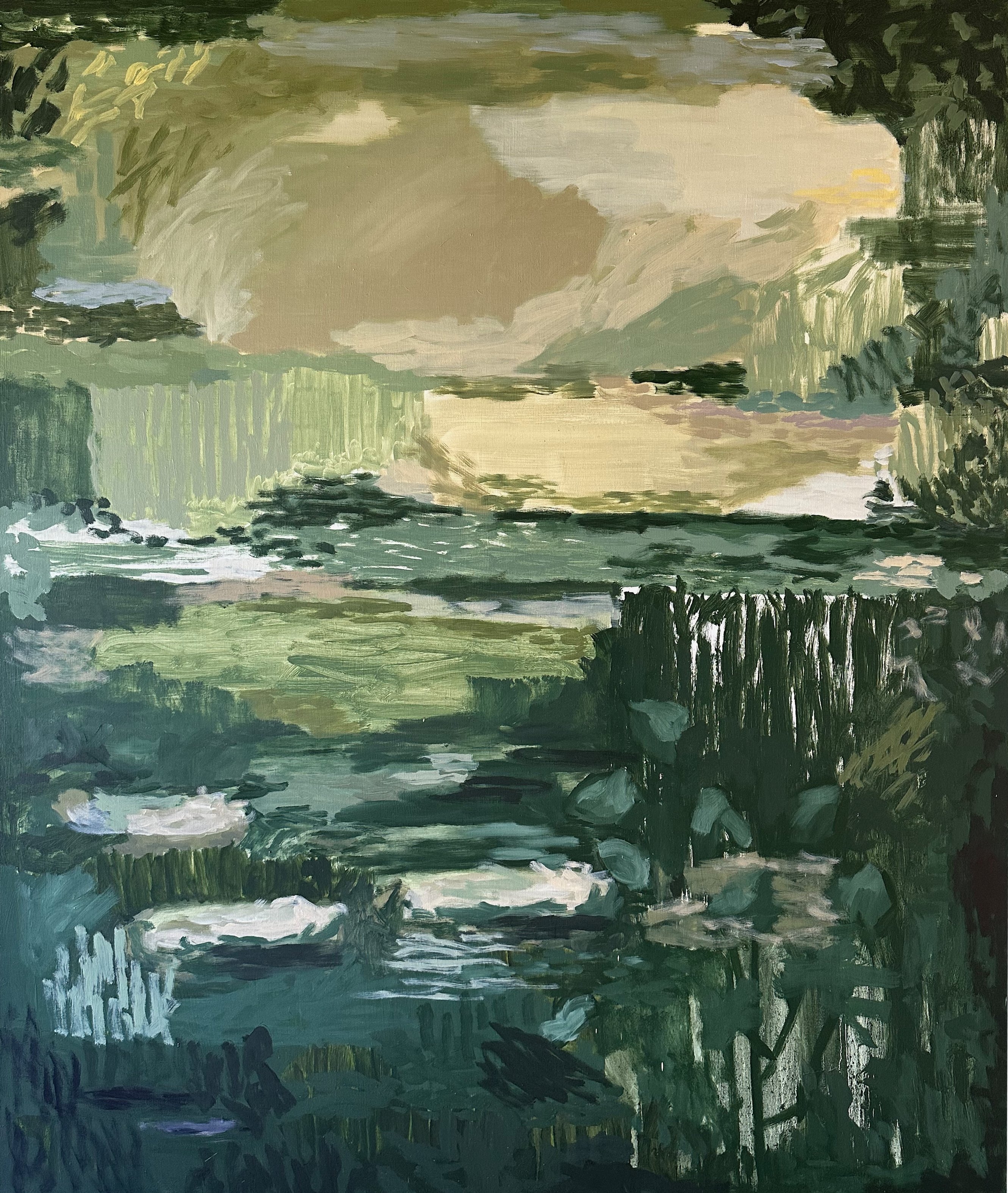 Green frog song 1