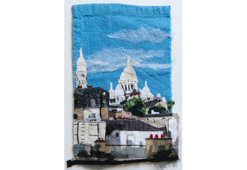 Ciel bleu sur Montmartre