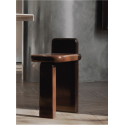 Lacquered stool