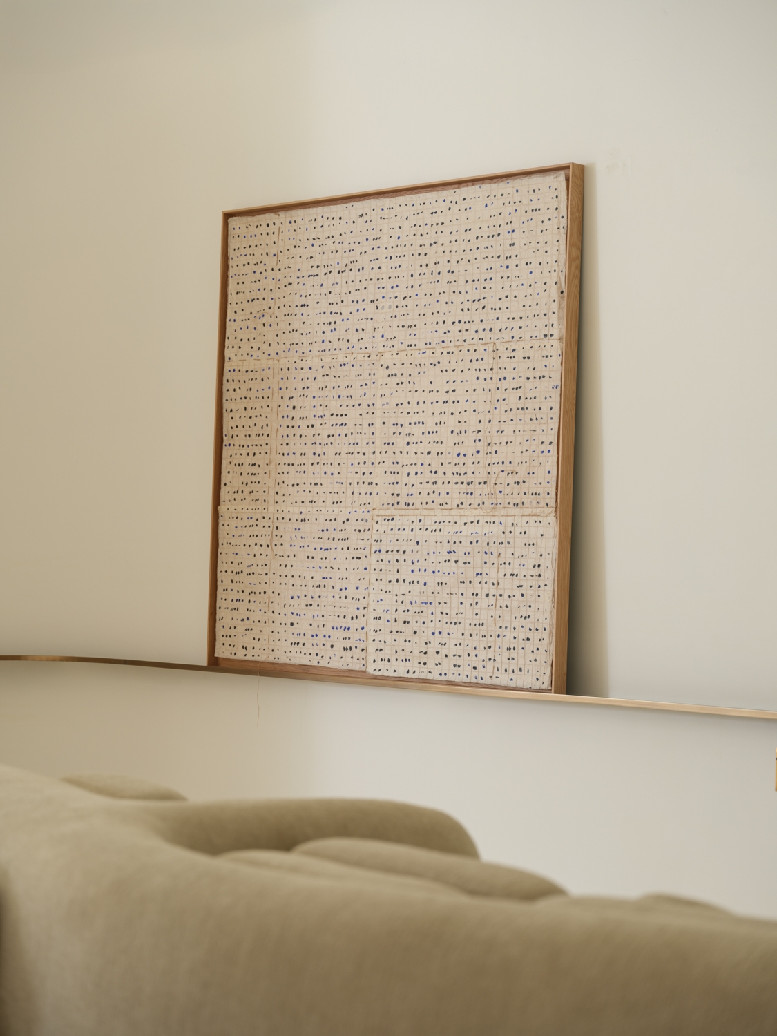 Noir et fils écriture cunéiforme