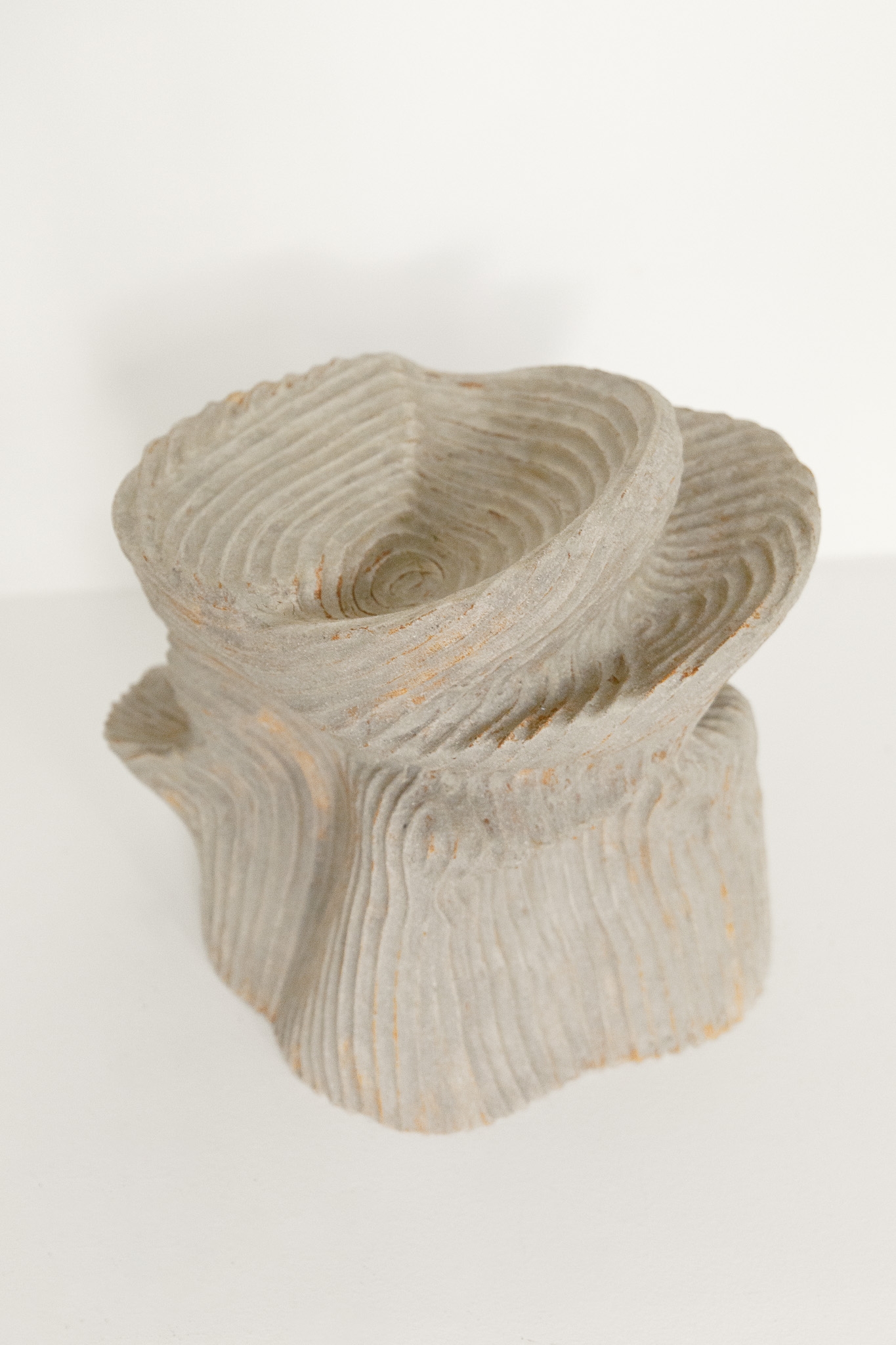 Vasque coulée de béton